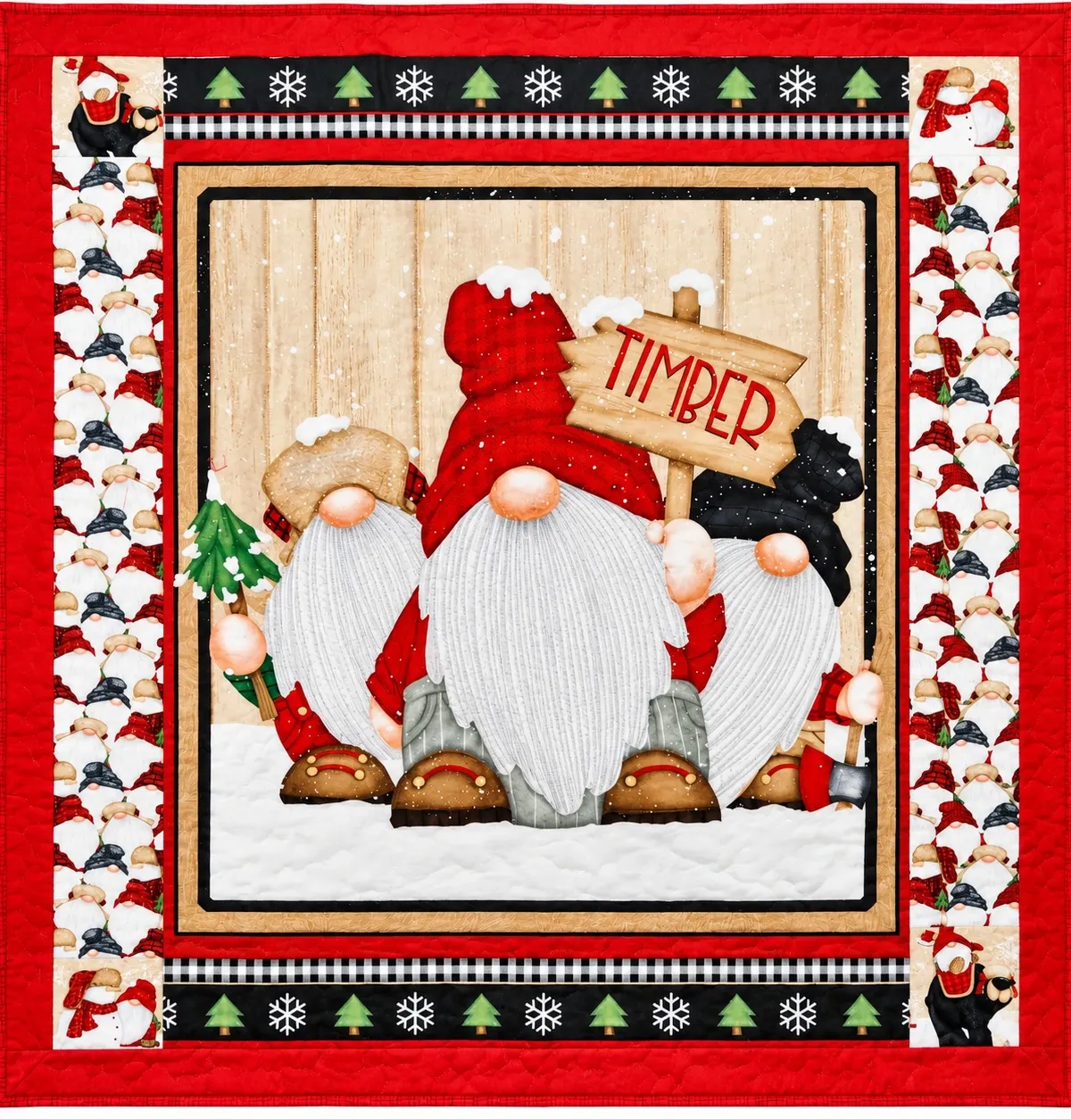 Timber Holiday Gnomes