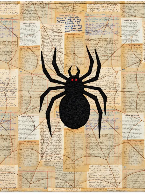 Product Black Spider Wall Hanging Image